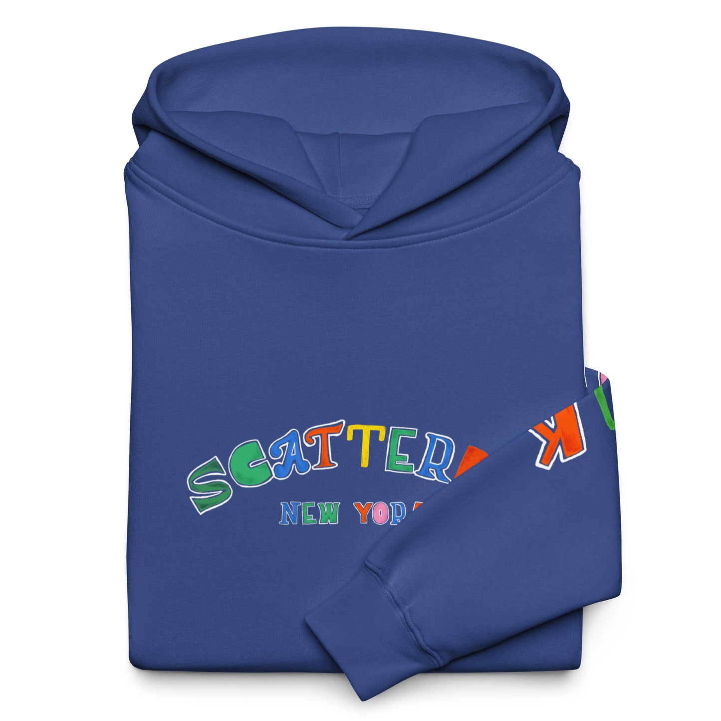 Scattered S/S '25 Logo Printed Premium Hoodie
