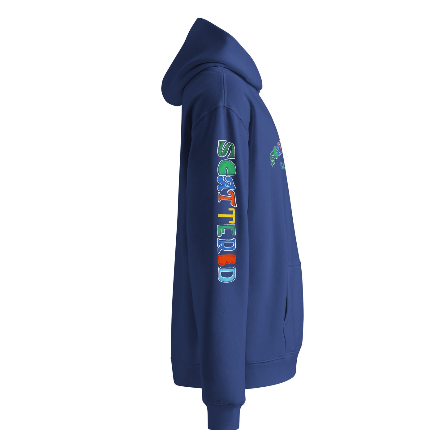 Scattered S/S '25 Logo Printed Premium Hoodie