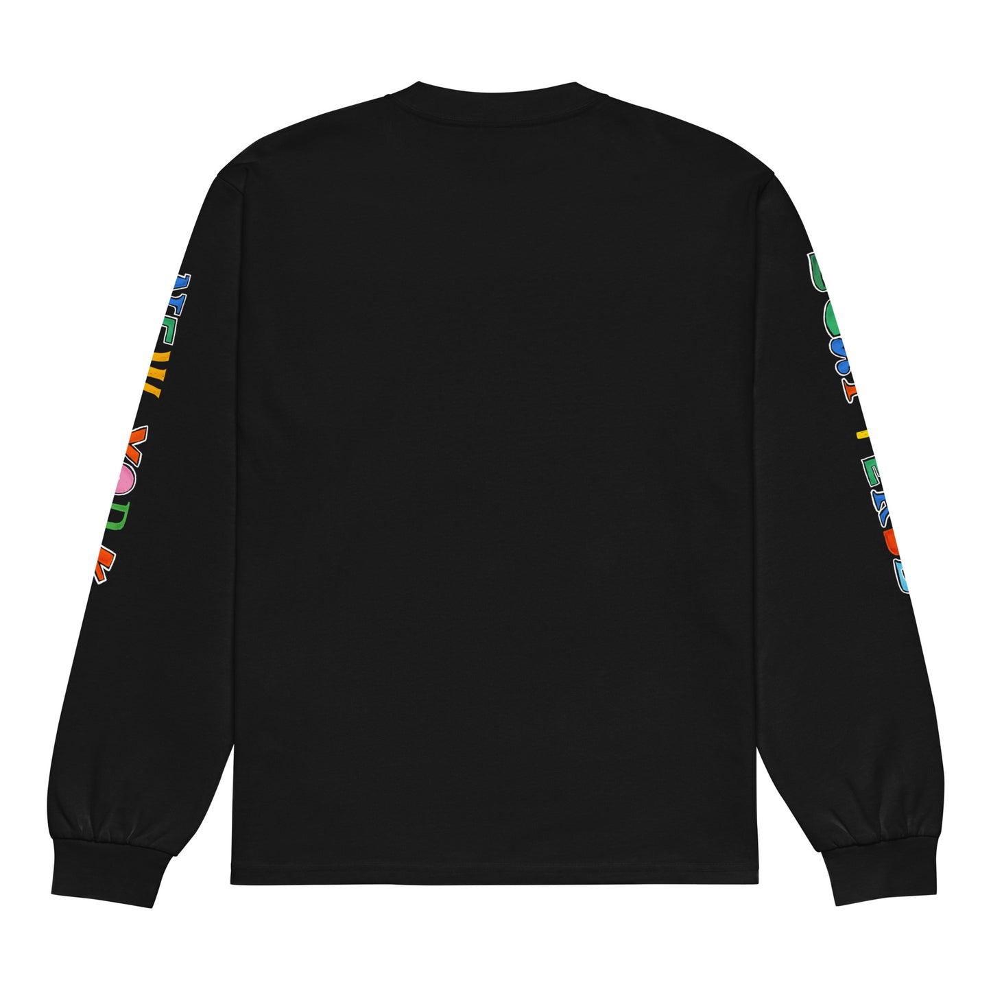 Scattered 2024 Logo Printed Premium Heavyweight Long Sleeve Shirt