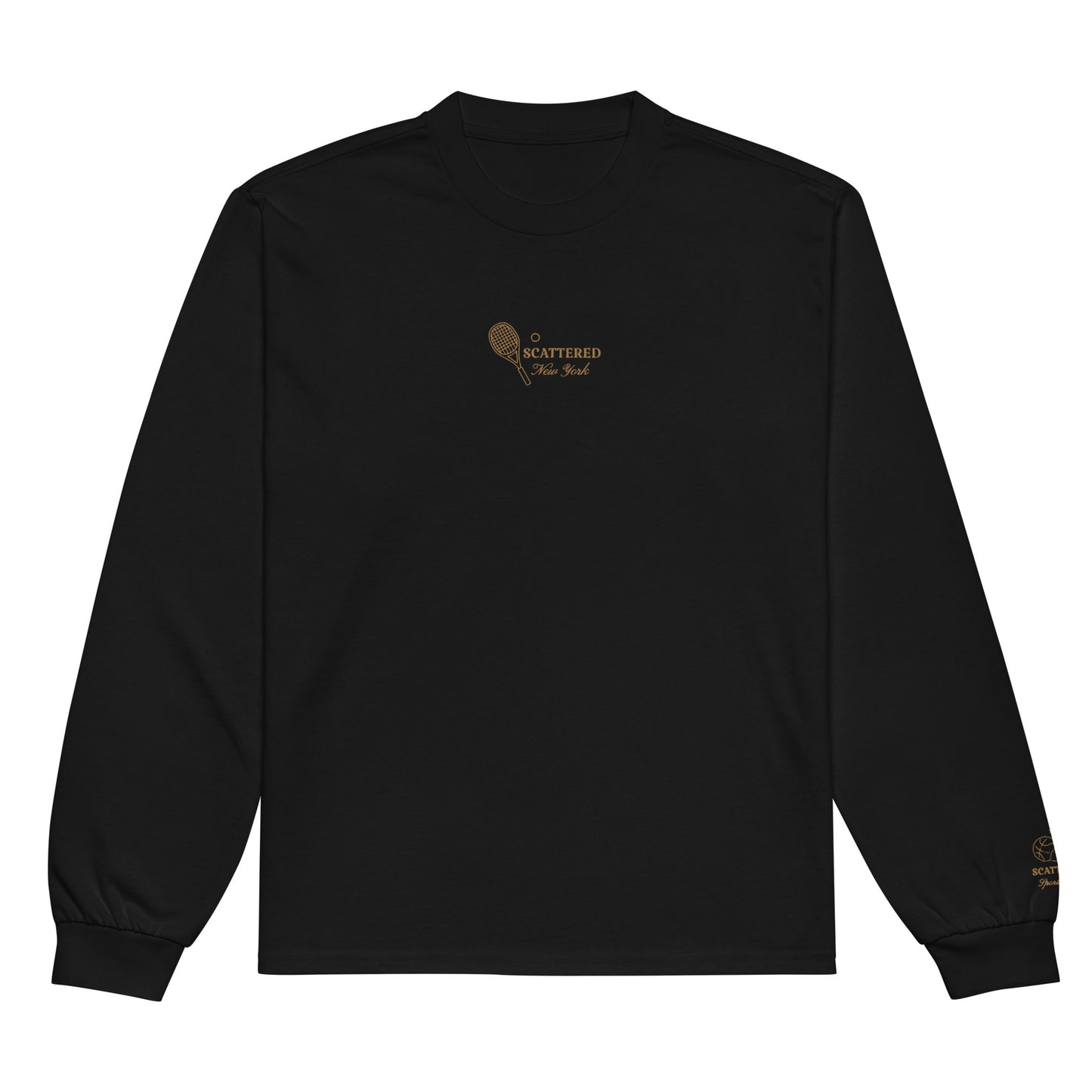 Scattered Sports Club Embroidered Long Sleeve Shirt