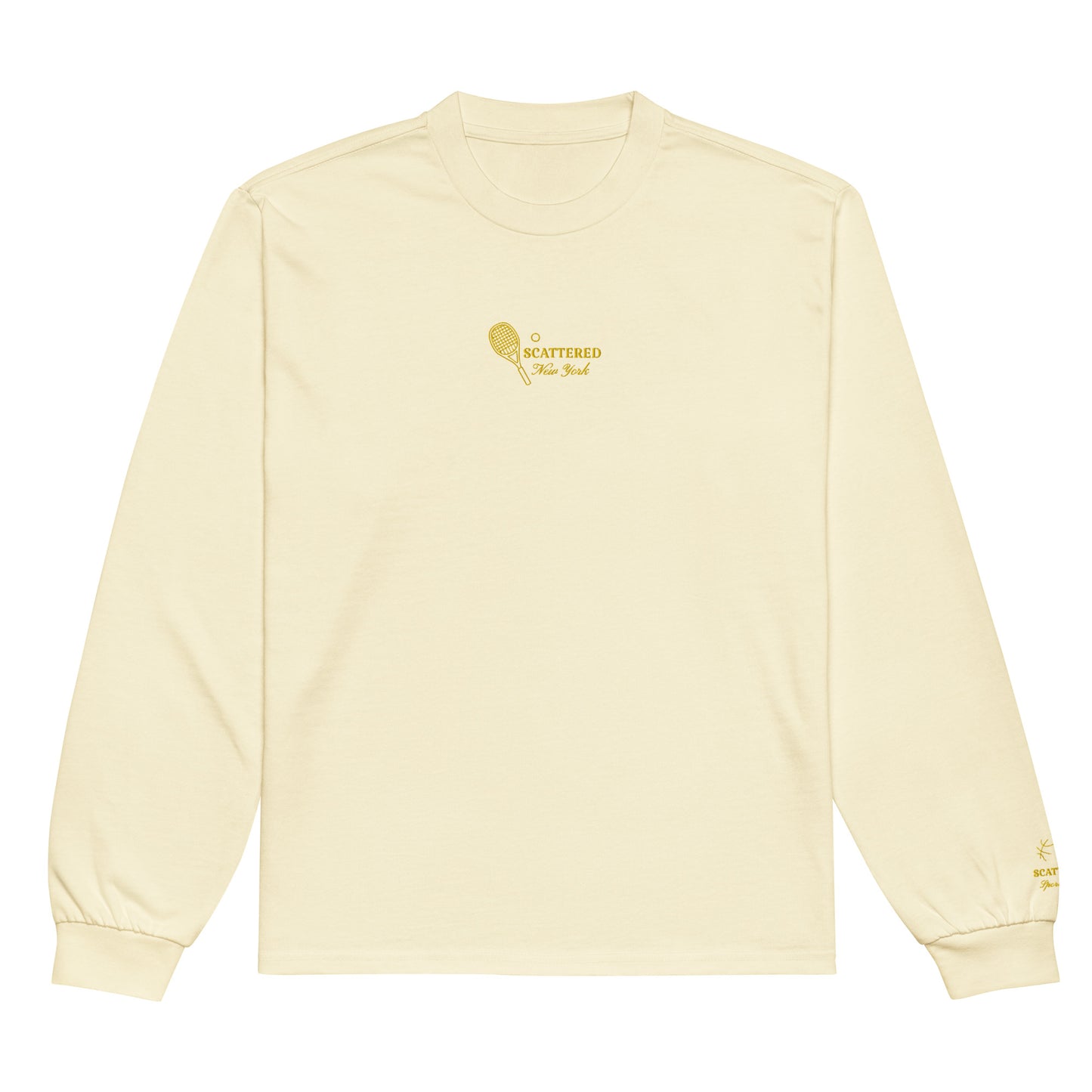 Scattered Sports Club Embroidered Long Sleeve Shirt