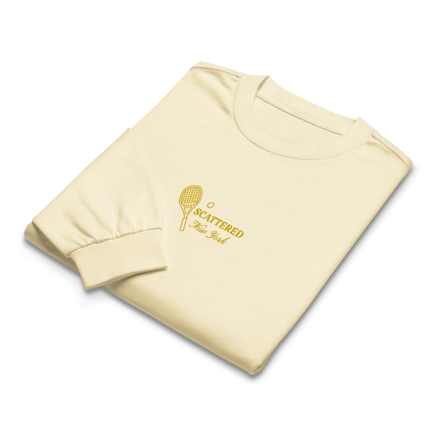 Scattered Sports Club Embroidered Long Sleeve Shirt