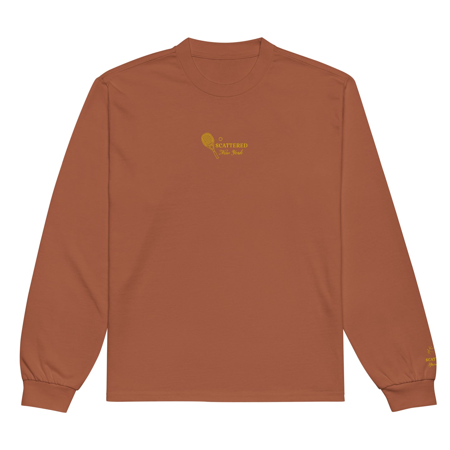 Scattered Sports Club Embroidered Long Sleeve Shirt