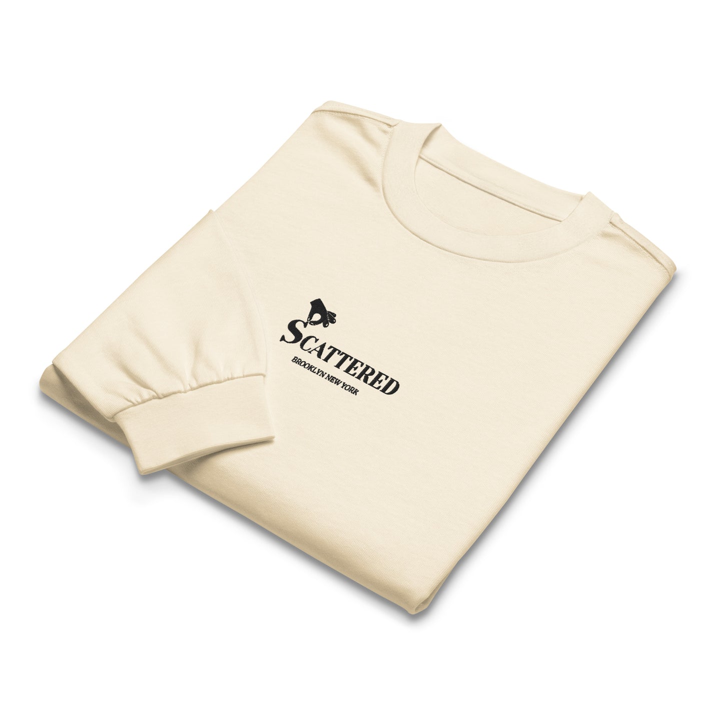 Scattered A/W 24 Logo Embroidered Long Sleeve Shirt