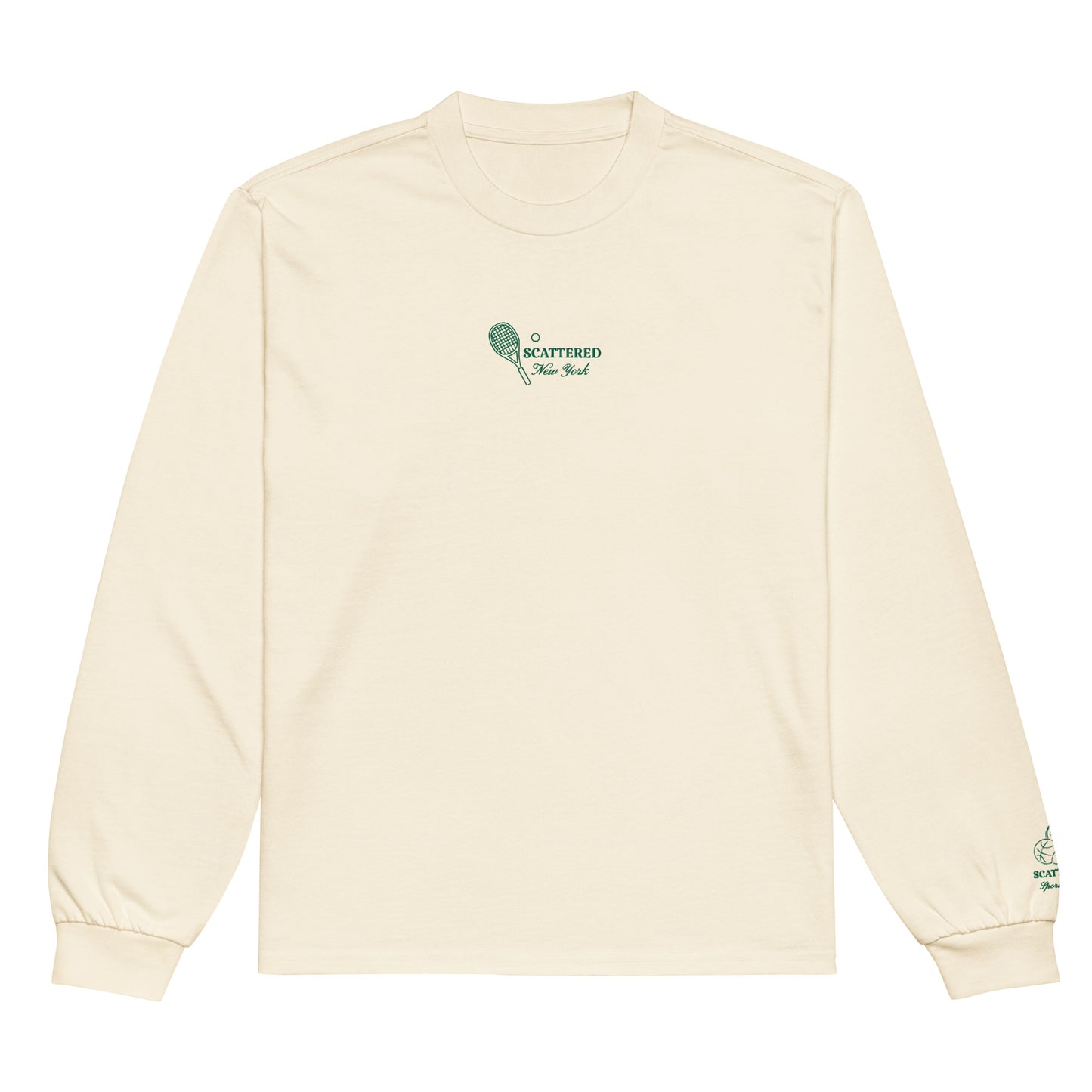 Scattered Sports Club Embroidered Long Sleeve Shirt