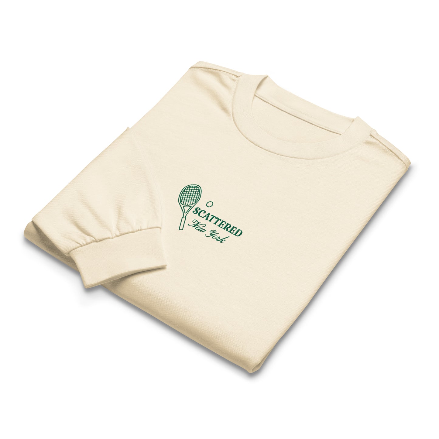 Scattered Sports Club Embroidered Long Sleeve Shirt