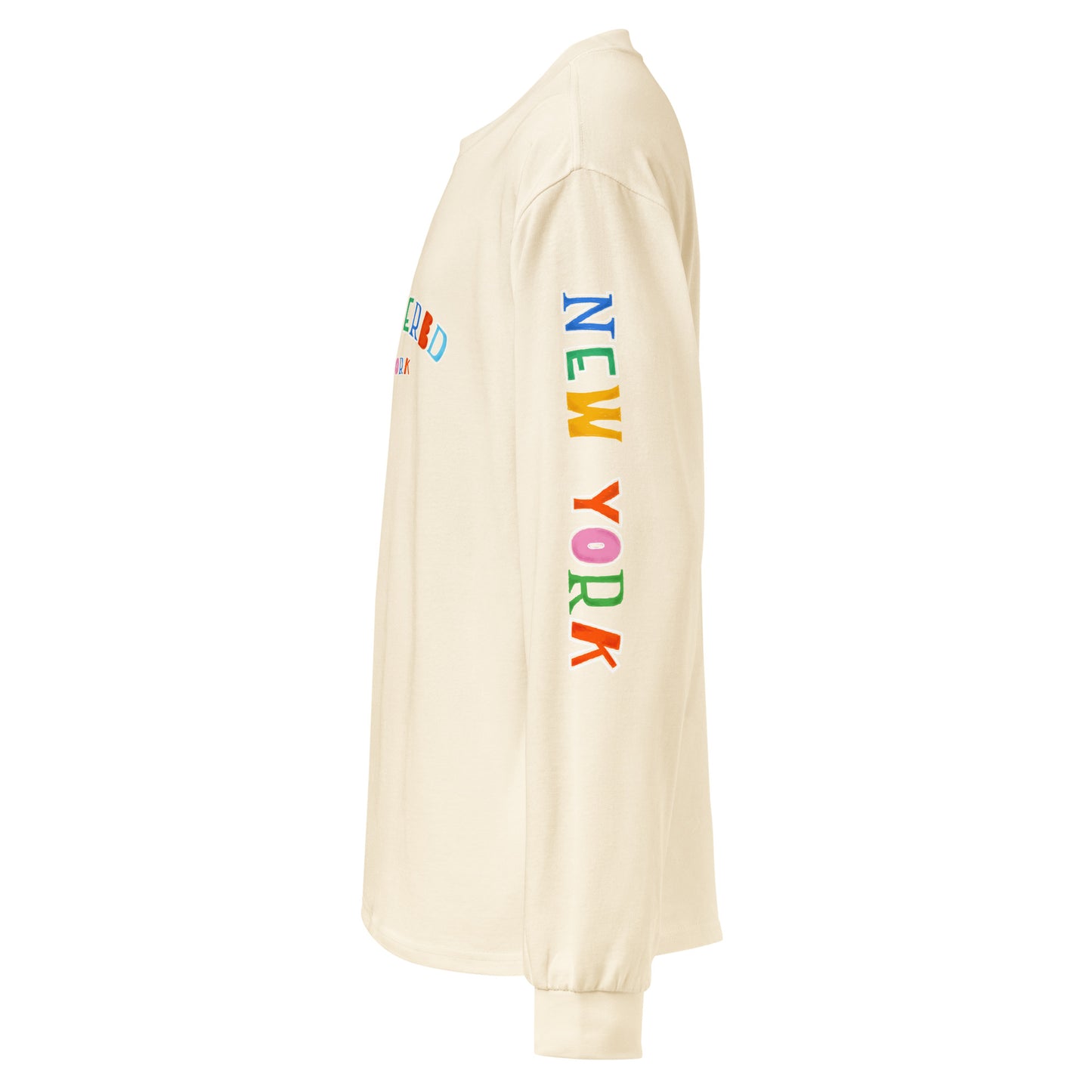 Scattered 2024 Logo Printed Premium Heavyweight Long Sleeve Shirt