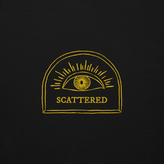 Scattered Eye Logo Embroidered Classic Hoodie