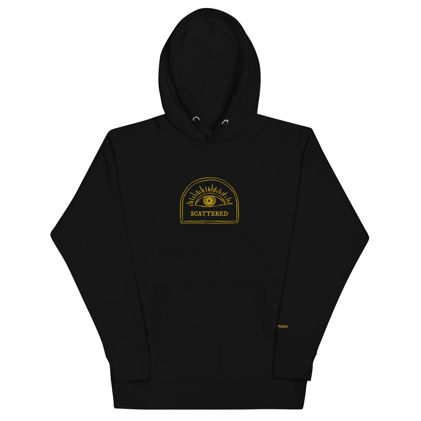 Scattered Eye Logo Embroidered Classic Hoodie
