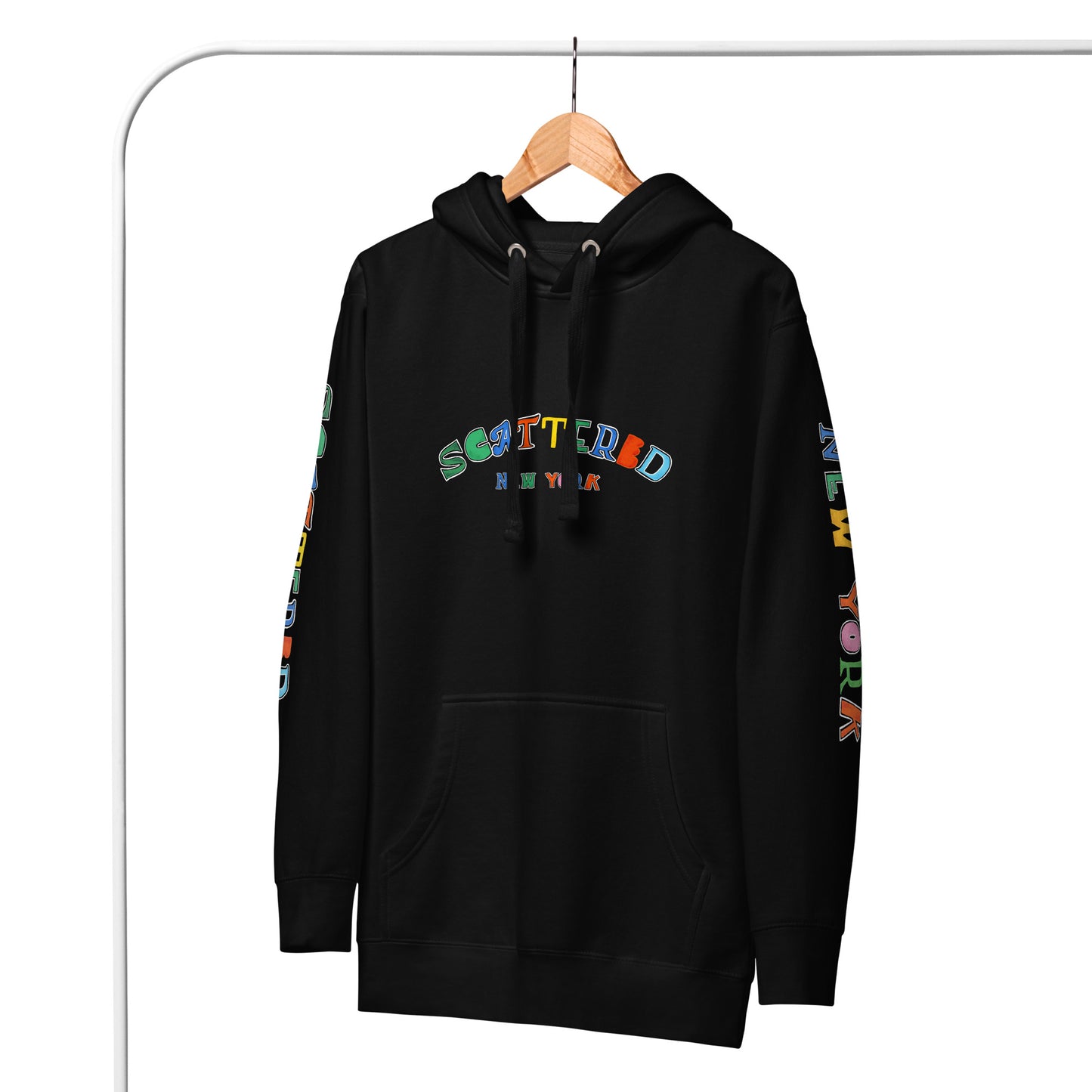 Scattered S/S '25 Logo Printed Classic Hoodie