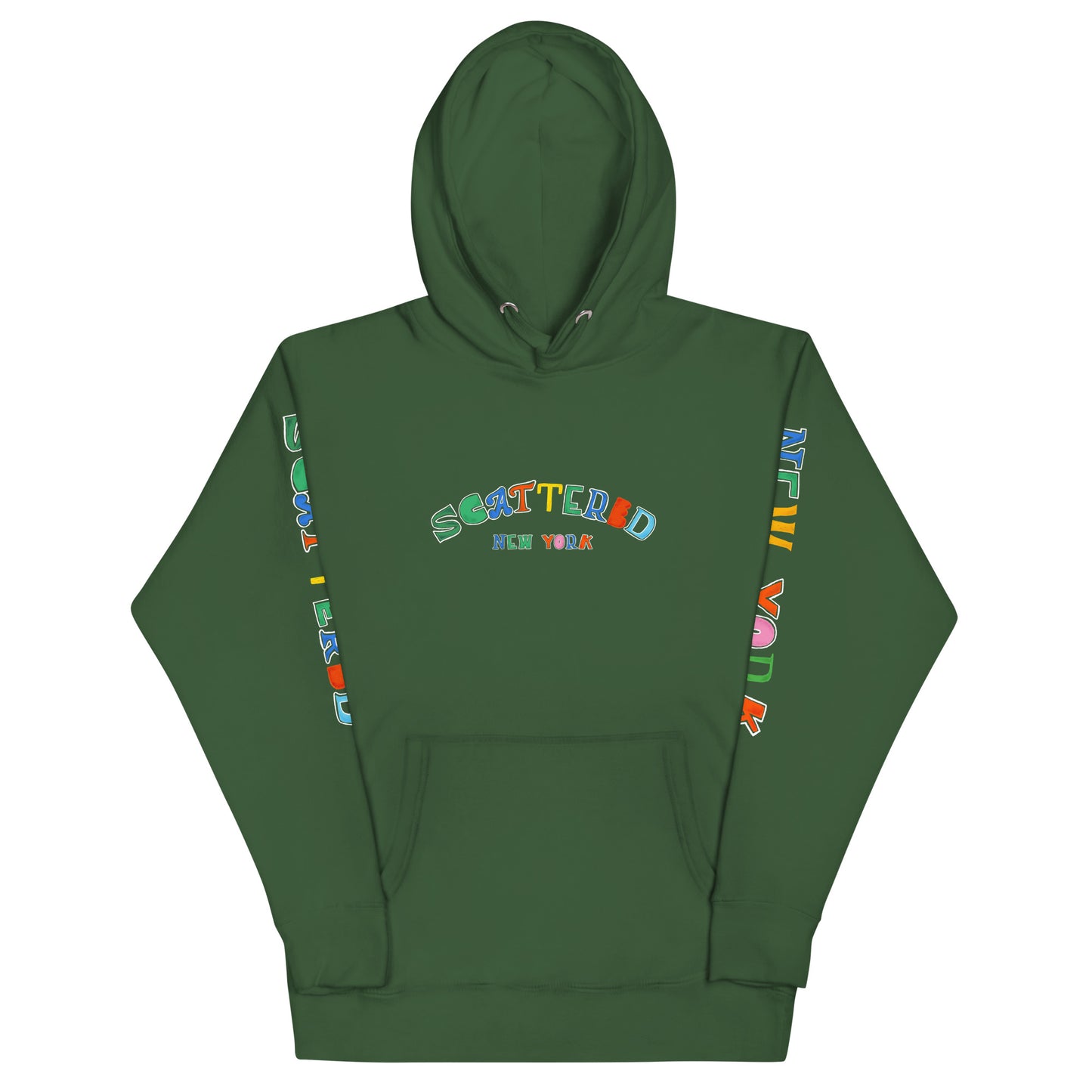 Scattered S/S '25 Logo Printed Classic Hoodie