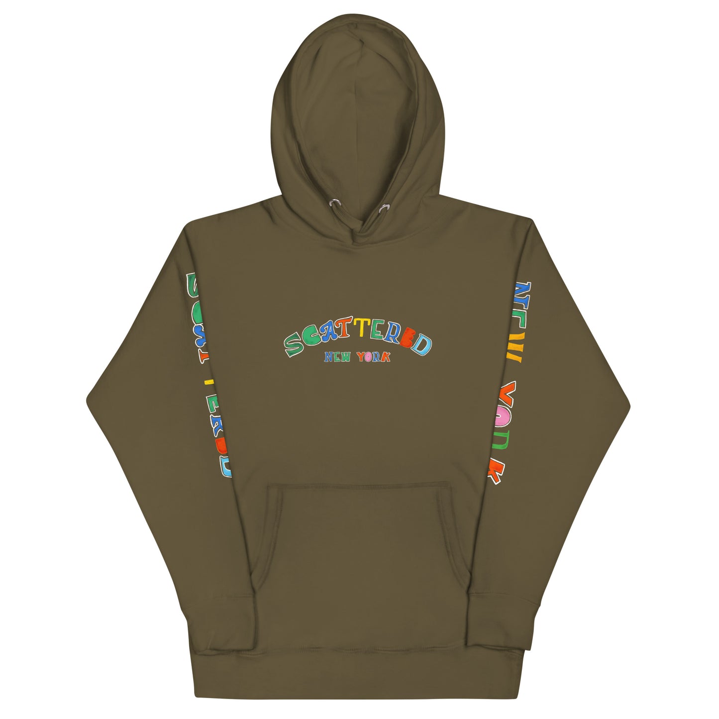 Scattered S/S '25 Logo Printed Classic Hoodie