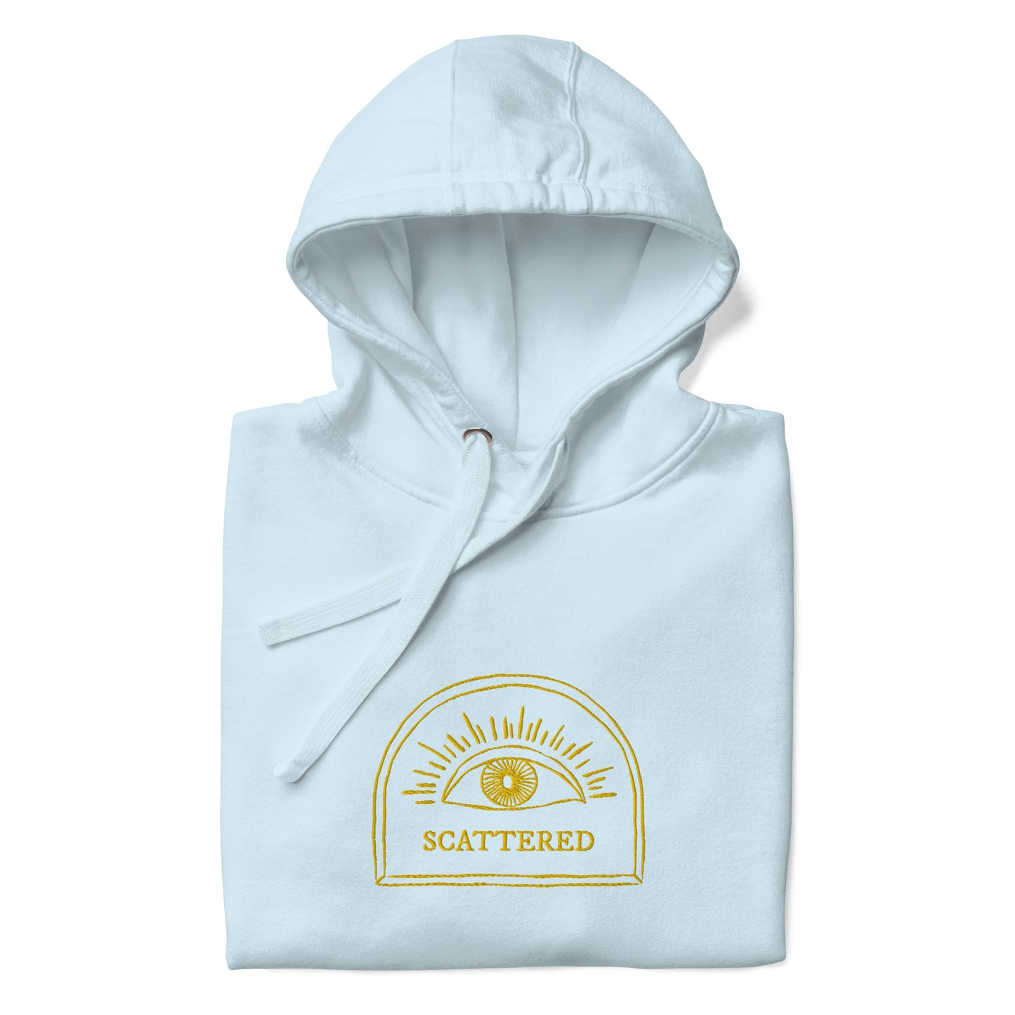 Scattered Eye Logo Embroidered Classic Hoodie