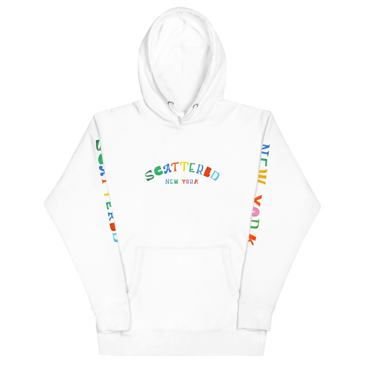 Scattered S/S '25 Logo Printed Classic Hoodie