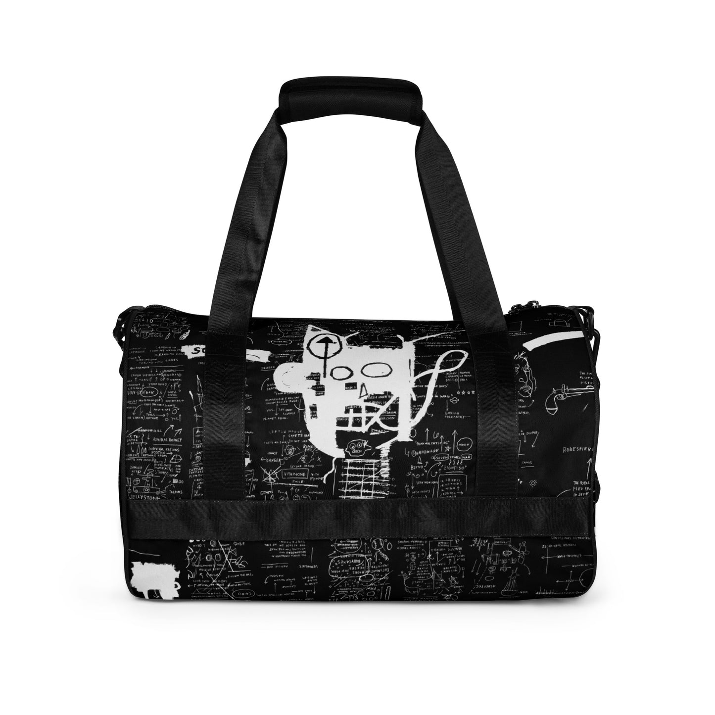 Jean-Michel Basquiat "Untitled" Artwork Gym Bag