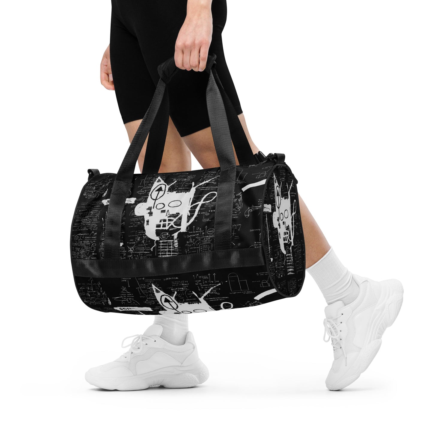 Jean-Michel Basquiat "Untitled" Artwork Gym Bag