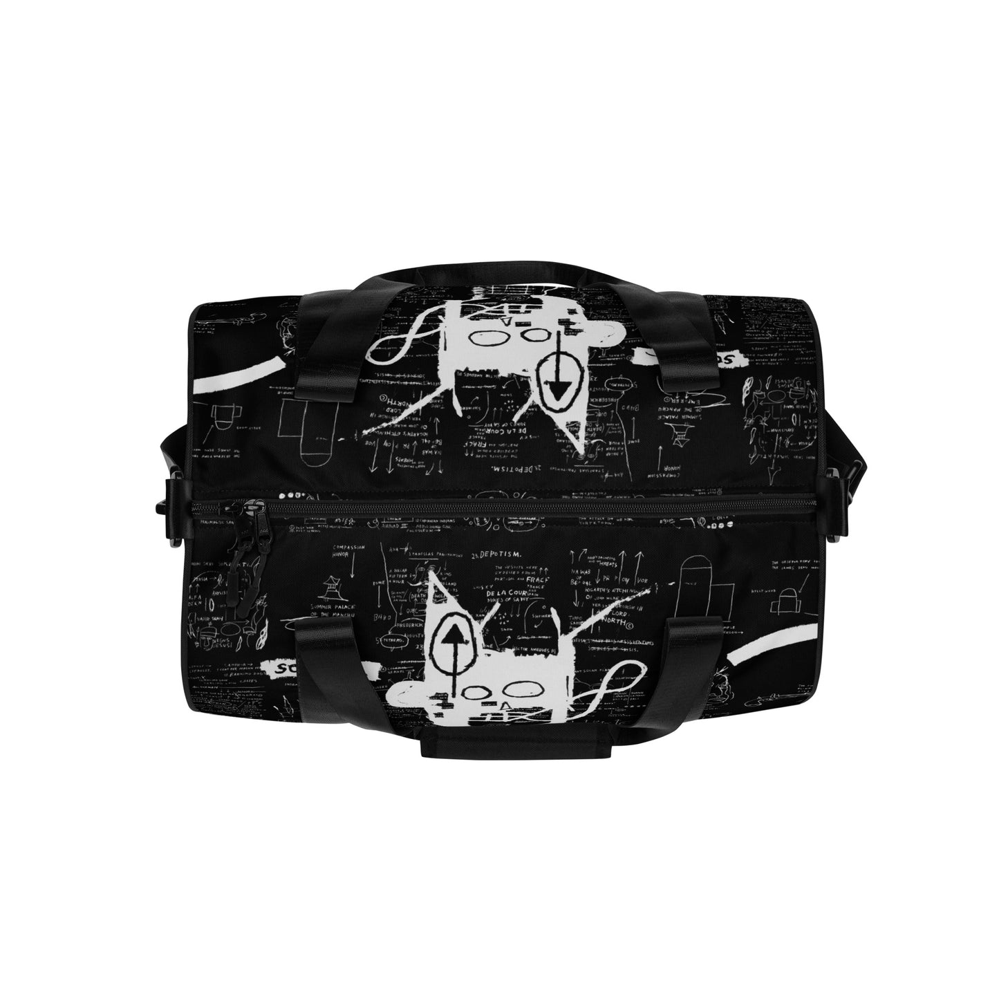 Jean-Michel Basquiat "Untitled" Artwork Gym Bag