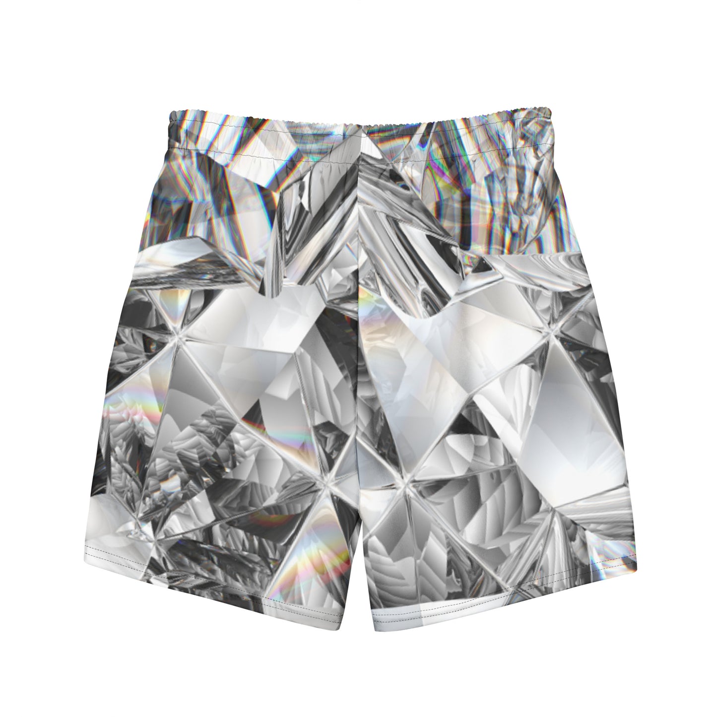 Diamond All Over Print Swim Trunks Bathing Suit Shorts