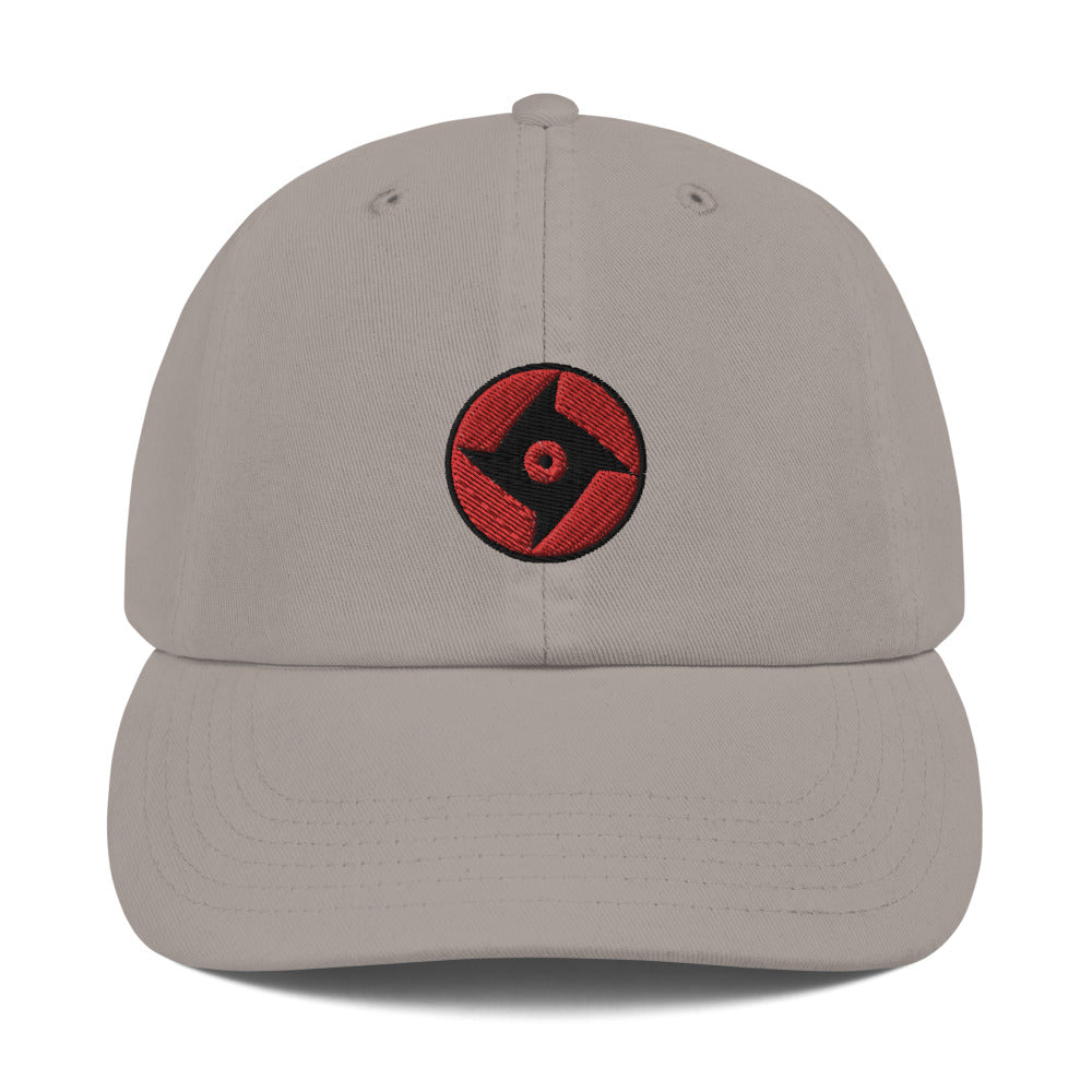 Shisui Uchiha Mangekyou Sharingan Embroidered Champion Dad Cap