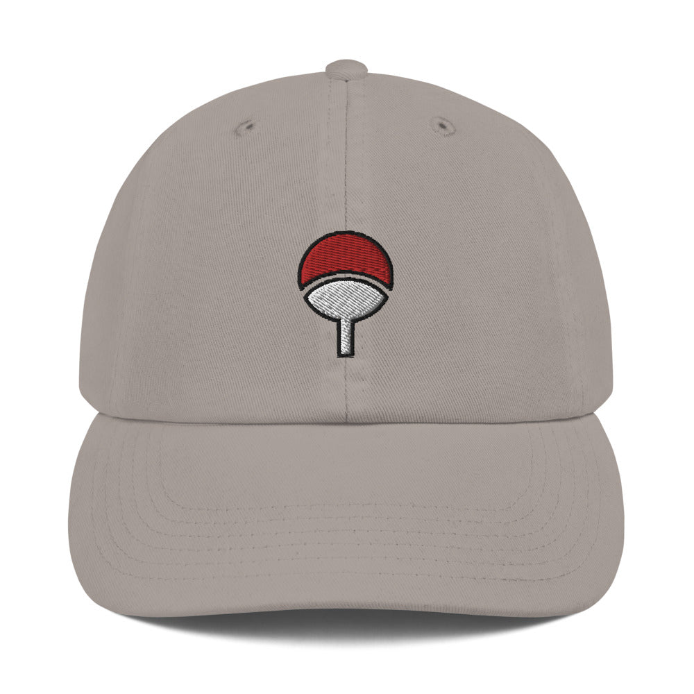 Uchiha Clan Embroidered Champion Dad Cap