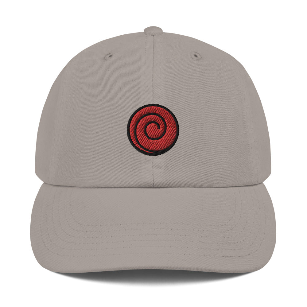 Uzumaki Clan Embroidered Champion Dad Cap