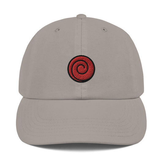 Uzumaki Clan Embroidered Champion Dad Cap