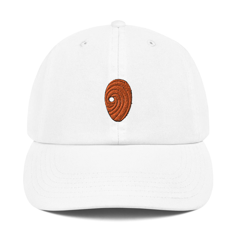 Tobi Obito Akatsuki Mask Embroidered Champion Dad Cap
