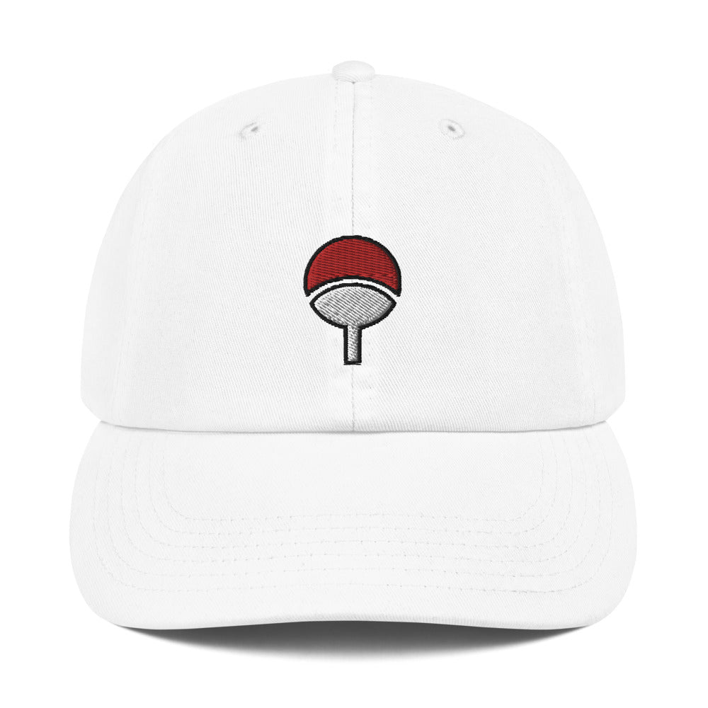 Uchiha Clan Embroidered Champion Dad Cap