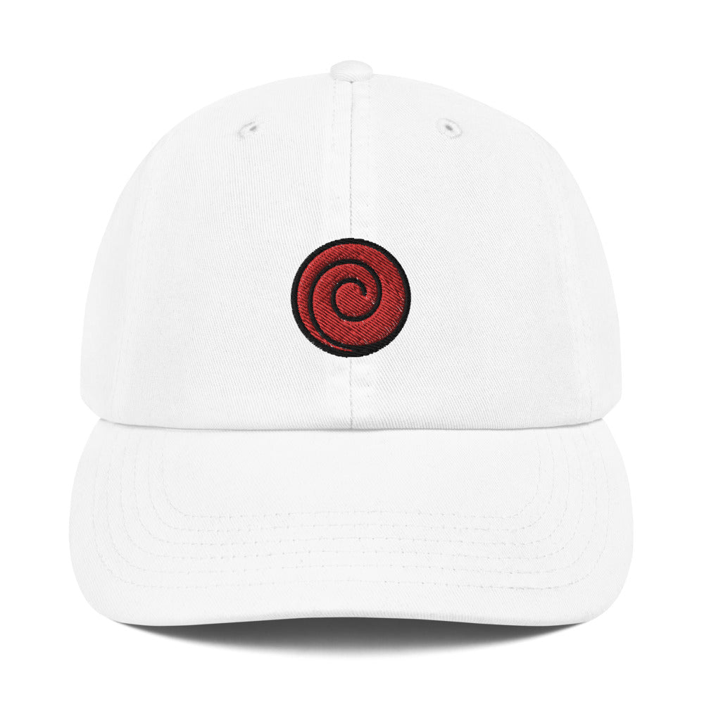 Uzumaki Clan Embroidered Champion Dad Cap
