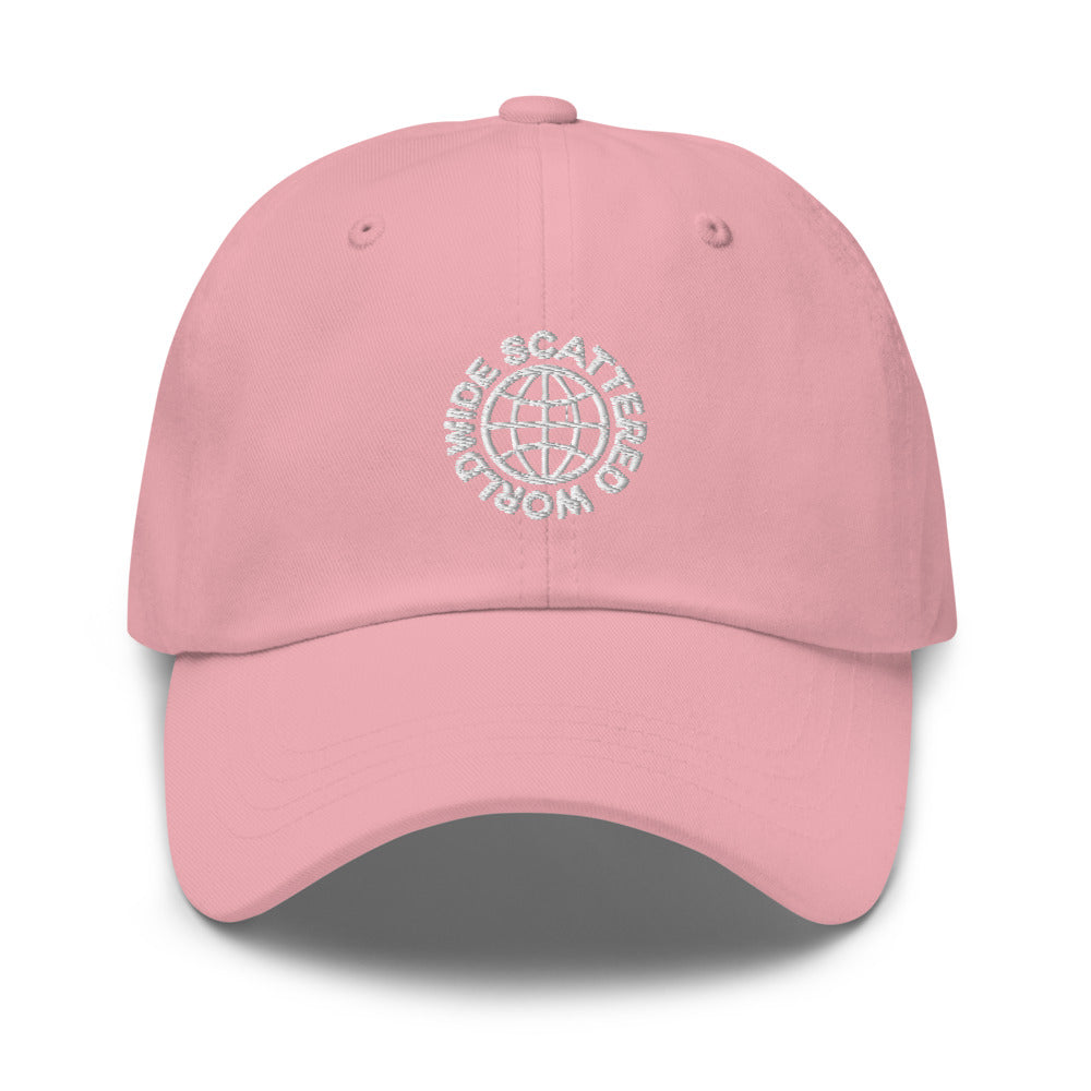 Embroidered Worldwide Logo Dad hat