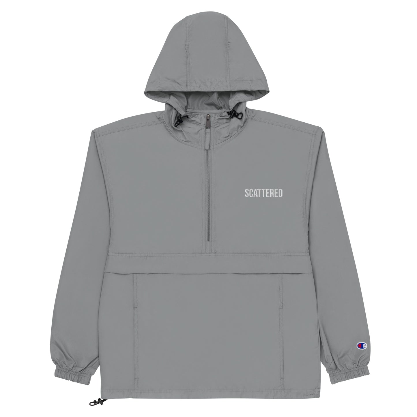Scattered Logo Embroidered Champion Jacket