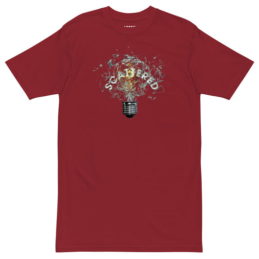 Scattered 2021 Bulb Logo Printed Premium T-Shirt
