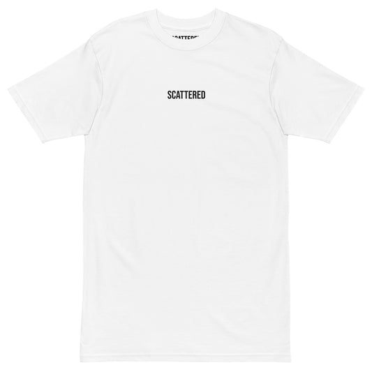 William Blake Ancient of Days Setting a Compass to the Earth Embroidered + Printed Premium T-shirt