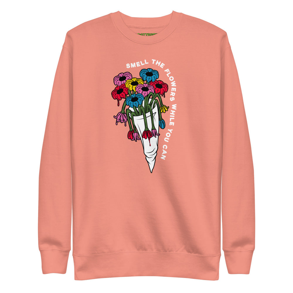 Scattered x Dripped Gawd "Flowers" Crewneck