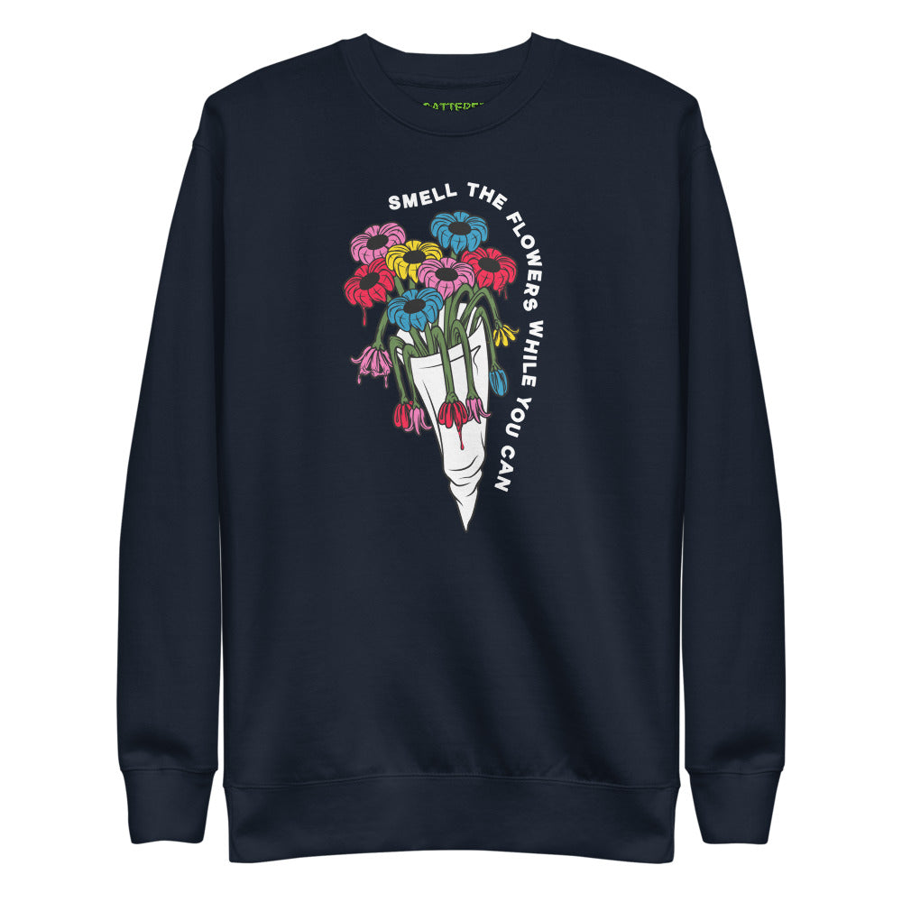 Scattered x Dripped Gawd "Flowers" Crewneck
