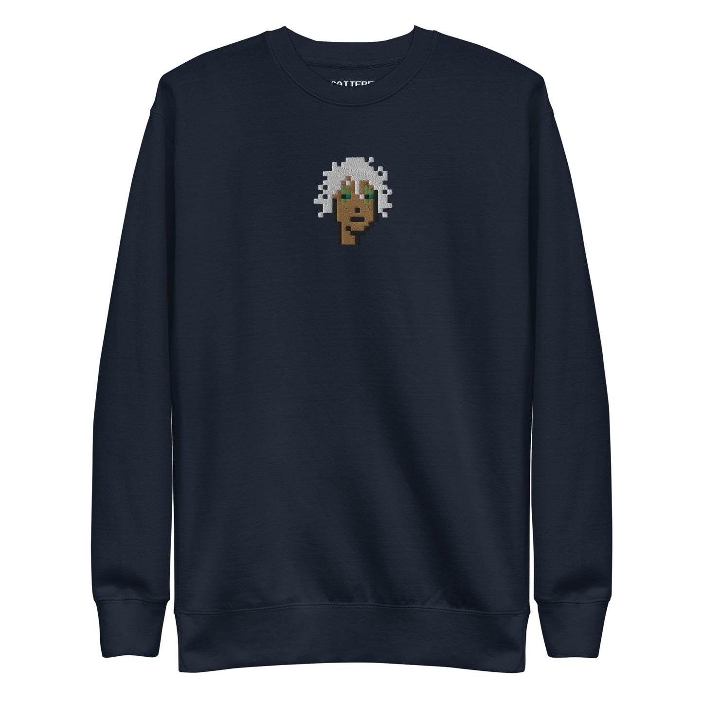 Crypto Punks NFT #9998 Premium Embroidered Crewneck Sweatshirt